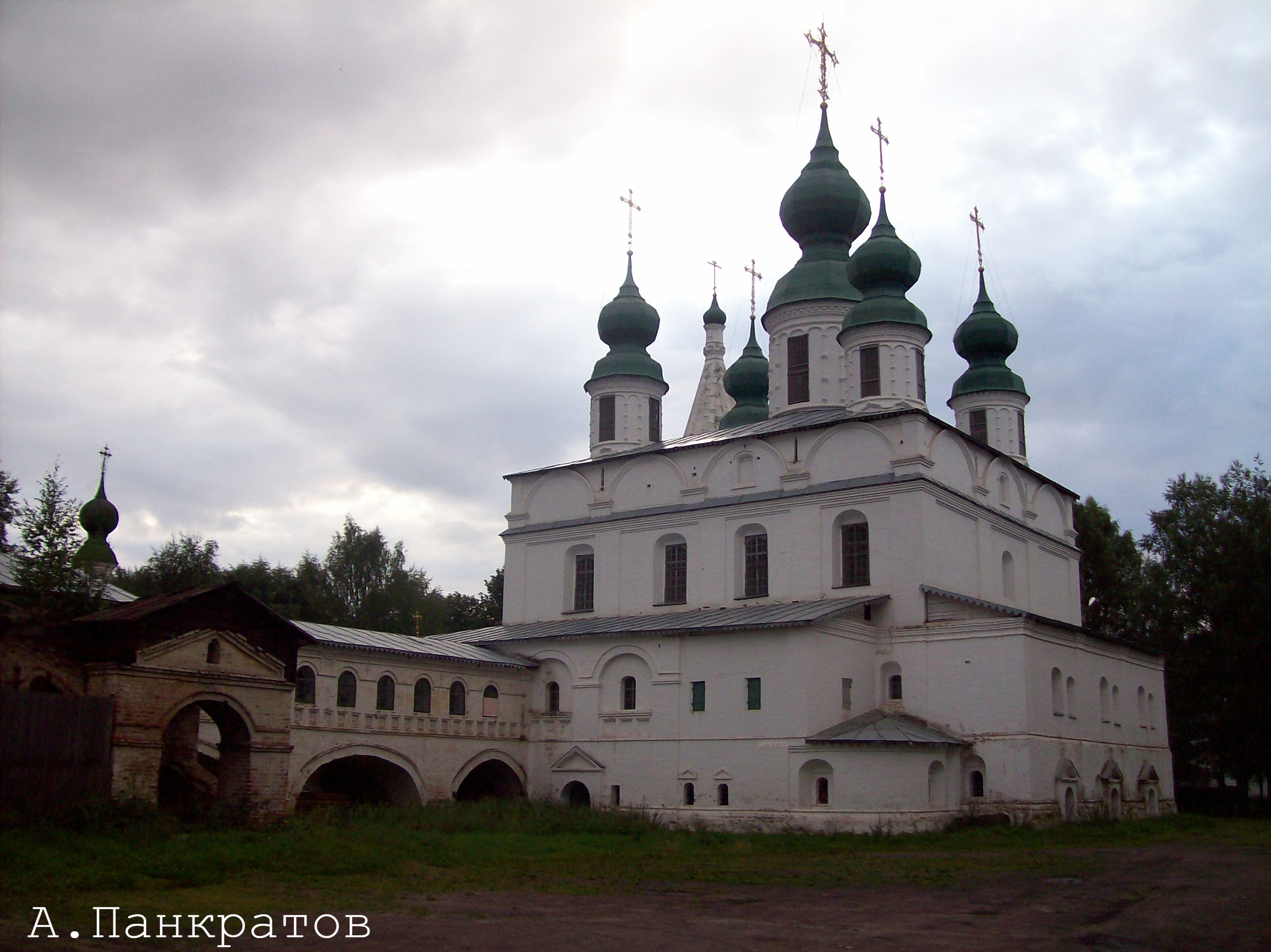 Великий Устюг. Михайло-Архангельский монастырь. Собор Михаида Архангела (между 1653 и 1656)